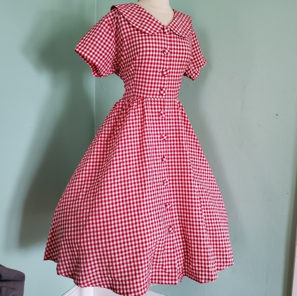 Ellen Ashley | Dresses | Red Gingham 